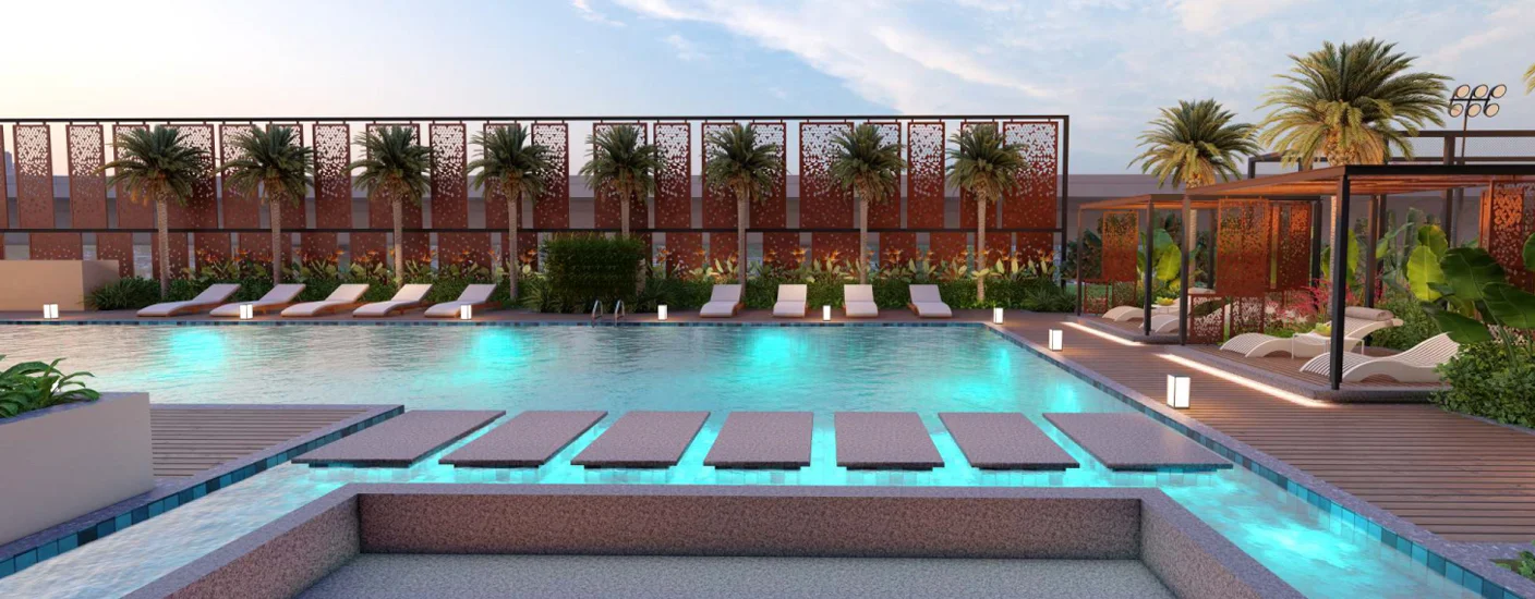 Majestique New Friends Kothrud Swimming Pool Side View Image